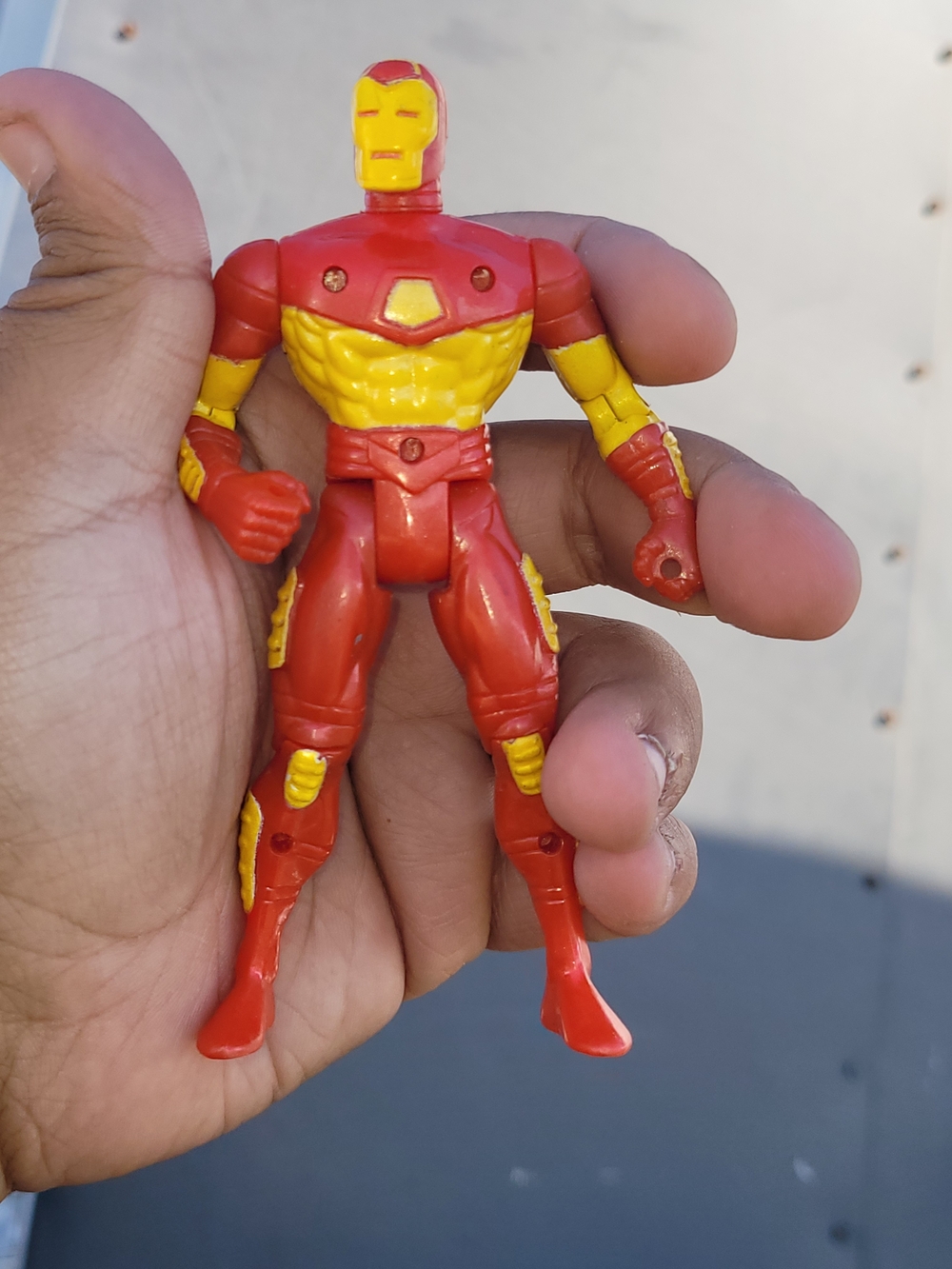 Vintage Toy Biz Marvel 1995 Iron Man Space Armor Action Figure #vintage #Ironman